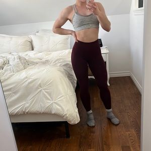 Lululemon Burgundy Wunder Trains